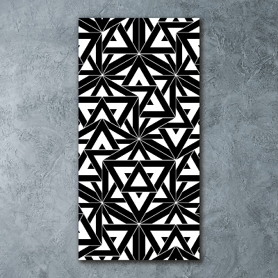 Bild auf Acrylglas vertikal Geometrischer Hintergrund