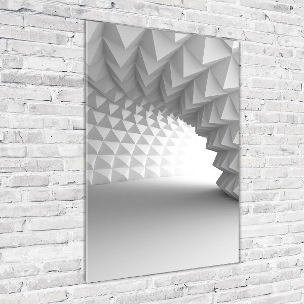 Plexiglasbilder vertikal Abstrakter Tunnel