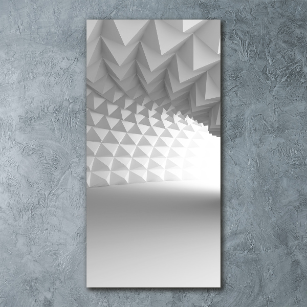 Plexiglasbilder vertikal Abstrakter Tunnel