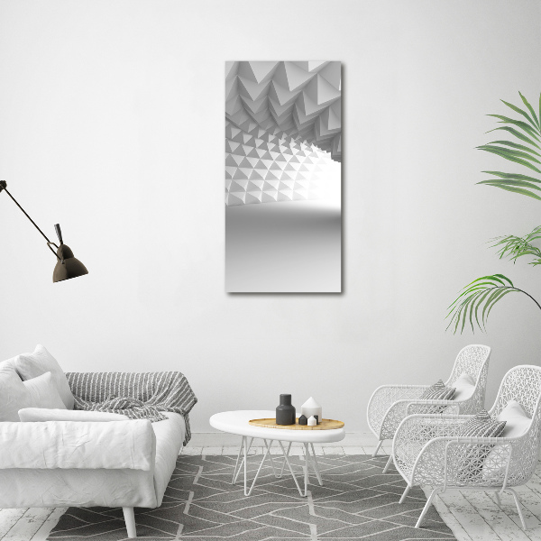 Plexiglasbilder vertikal Abstrakter Tunnel