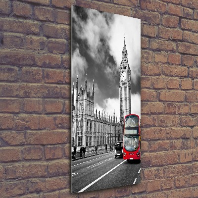 Bild auf Acrylglas vertikal Big Ben London
