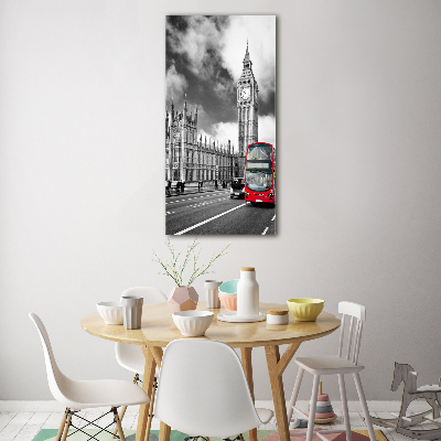 Bild auf Acrylglas vertikal Big Ben London
