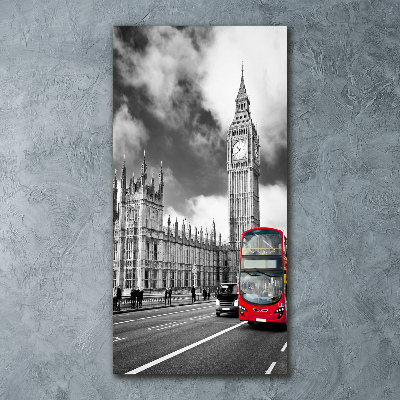 Bild auf Acrylglas vertikal Big Ben London