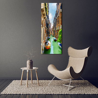 Modernes Acrylbild vertikal Venedig, Italien