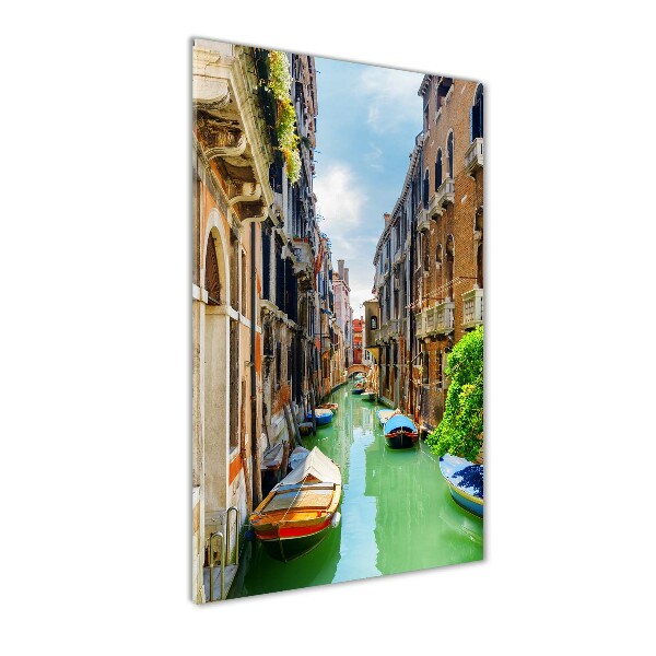 Modernes Acrylbild vertikal Venedig, Italien