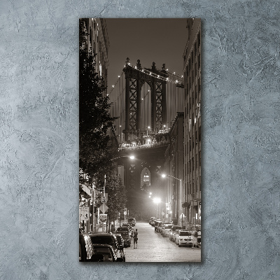 Acrylbild vertikal Manhattan, New York