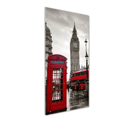 Bild auf Acrylglas vertikal Big Ben London