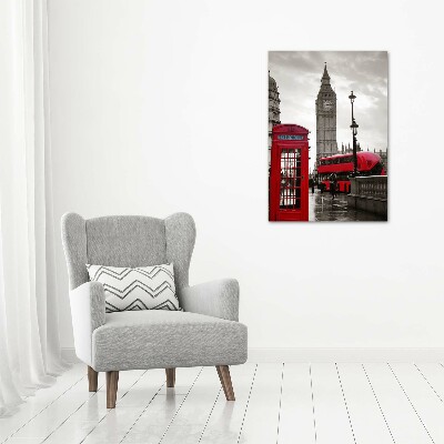Bild auf Acrylglas vertikal Big Ben London