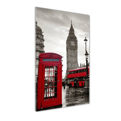 Bild auf Acrylglas vertikal Big Ben London