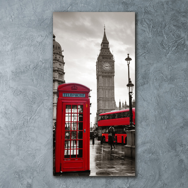 Bild auf Acrylglas vertikal Big Ben London
