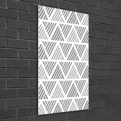 Plexiglasbilder vertikal Geometrischer Hintergrund