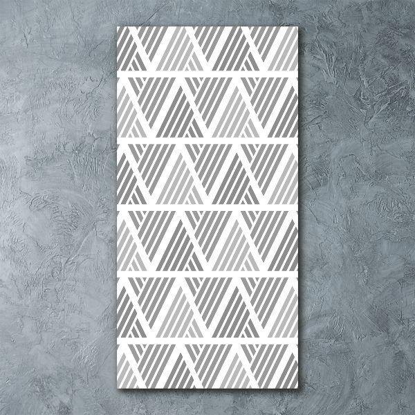 Plexiglasbilder vertikal Geometrischer Hintergrund