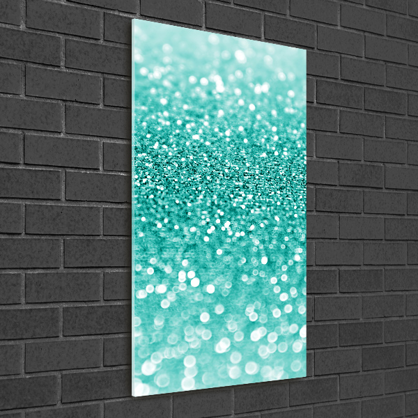 Modernes Acrylbild vertikal Schnickschnack