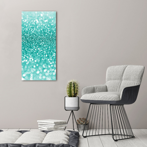 Modernes Acrylbild vertikal Schnickschnack