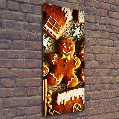 Modernes Acrylbild vertikal Lebkuchen