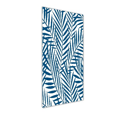 Plexiglasbilder vertikal Tropische Blätter