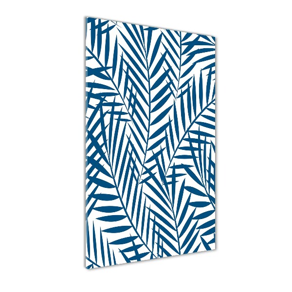 Plexiglasbilder vertikal Tropische Blätter