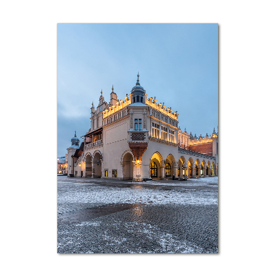 Acrylbild vertikal Krakau, Polen