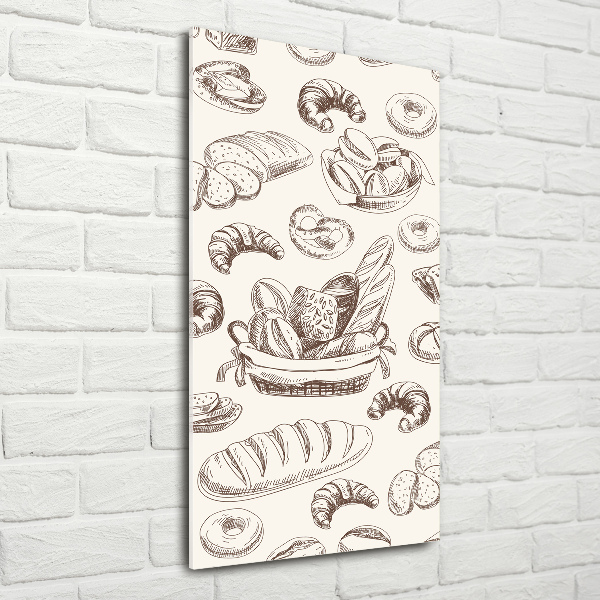 Plexiglasbilder vertikal Brot