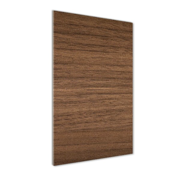 Modernes Acrylbild vertikal Holzhintergrund