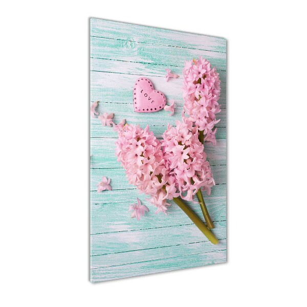 Bild auf Acrylglas vertikal Fliederblüten