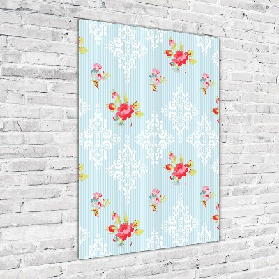 Bild auf Acrylglas vertikal Rosen