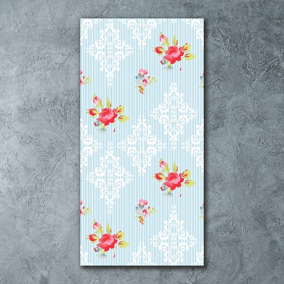 Bild auf Acrylglas vertikal Rosen