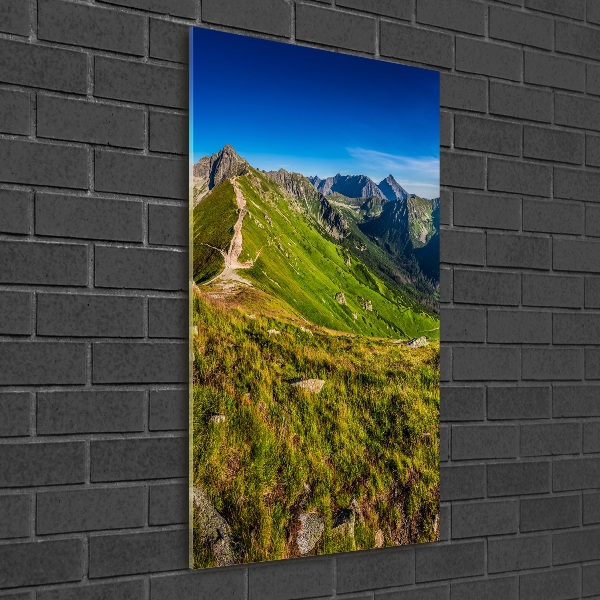 Plexiglasbilder vertikal Tatra-Gebirge