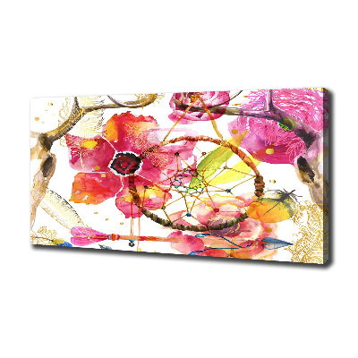 Wandbild Blumenmuster