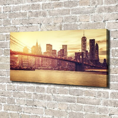 Bild auf leinwand Manhattan, New York