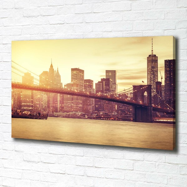 Bild auf leinwand Manhattan, New York
