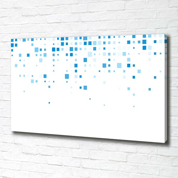 Fotobild Blaue Quadrate