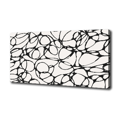 Bild auf leinwand Chaotische Kreise