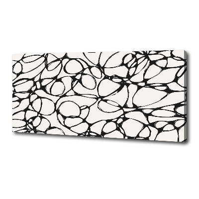 Bild auf leinwand Chaotische Kreise