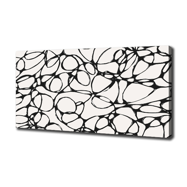 Bild auf leinwand Chaotische Kreise