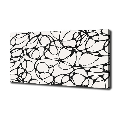 Bild auf leinwand Chaotische Kreise