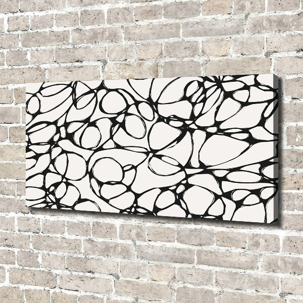 Bild auf leinwand Chaotische Kreise