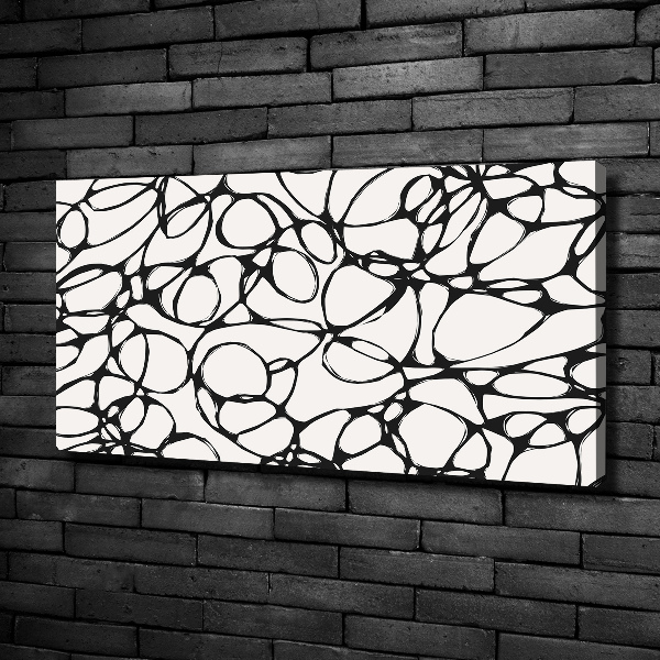 Bild auf leinwand Chaotische Kreise