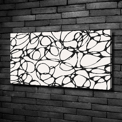 Bild auf leinwand Chaotische Kreise