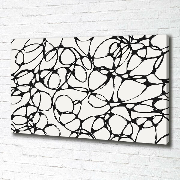 Bild auf leinwand Chaotische Kreise