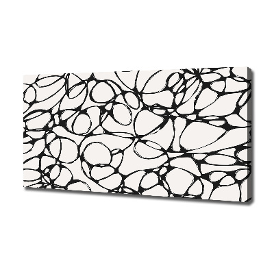 Bild auf leinwand Chaotische Kreise