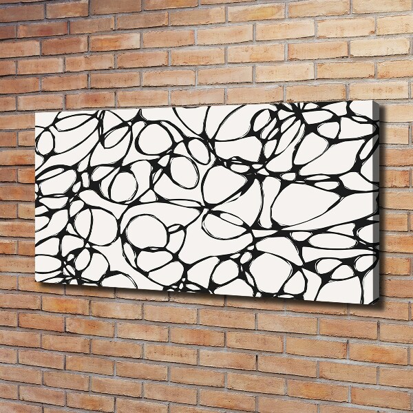 Bild auf leinwand Chaotische Kreise