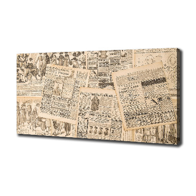 Fotobild Eine alte Zeitung