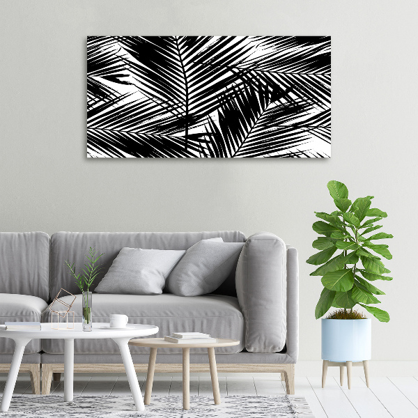 Bild auf leinwand Palmenblätter