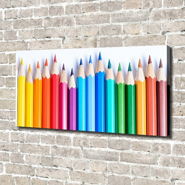 Wandbild Buntstifte