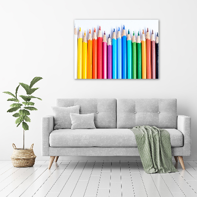 Wandbild Buntstifte