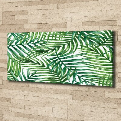 Bild auf leinwand Palmenblätter