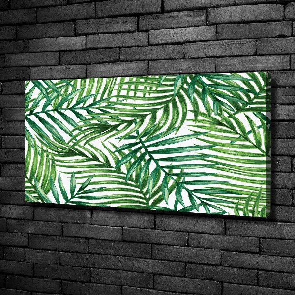 Bild auf leinwand Palmenblätter