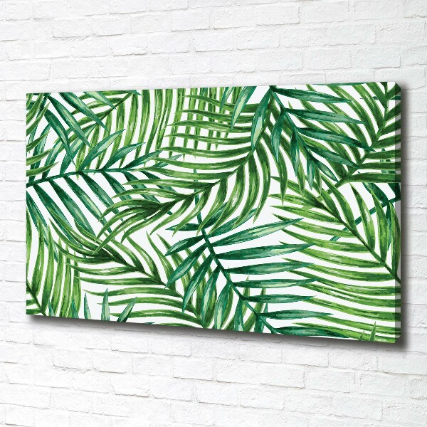 Bild auf leinwand Palmenblätter