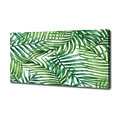 Bild auf leinwand Palmenblätter